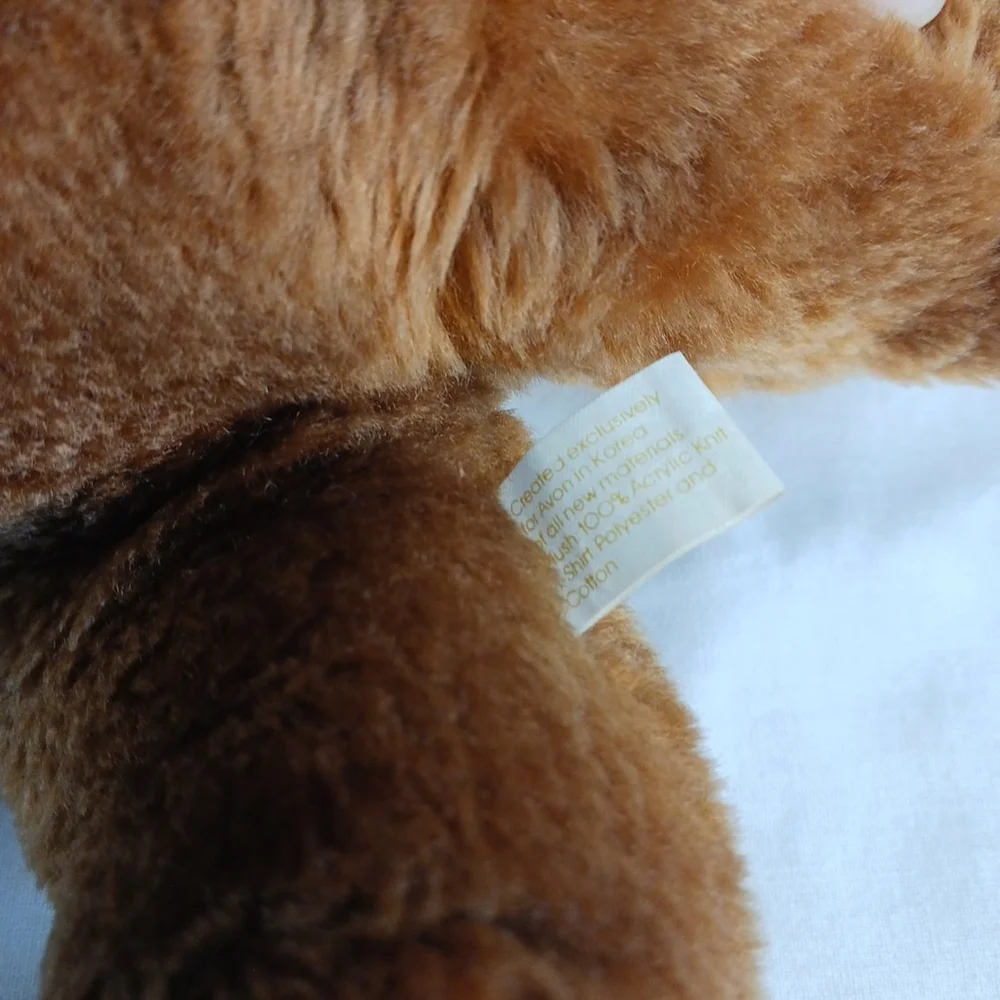 Vintage Avon Puppy Dog Stuffed Animal Hooded Jacket